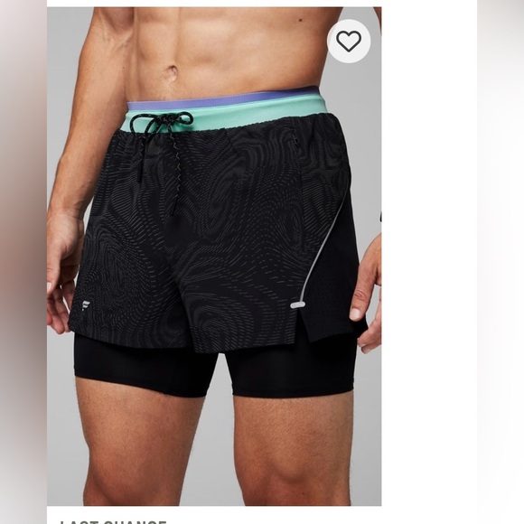 Fabletics Shorts ( mens) Lined - Picture 3 of 4